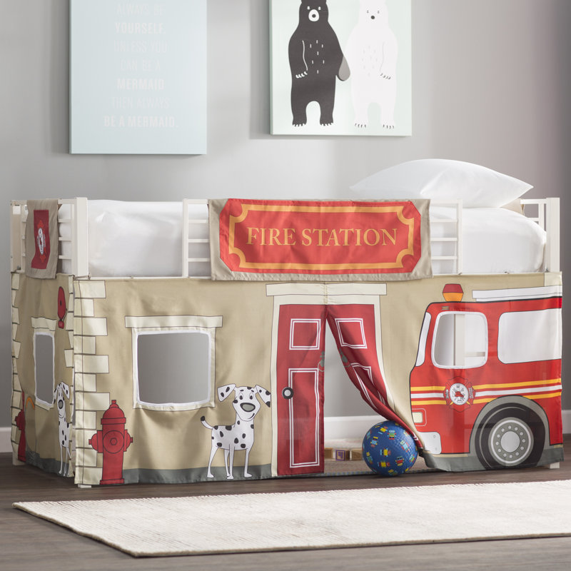 Zoomie Kids Woodlynne Fire Department Bunk Bed Accessories & Reviews
